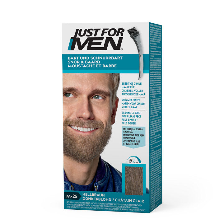 Just for Men Moustache & Barbe – Châtain Clair M-25