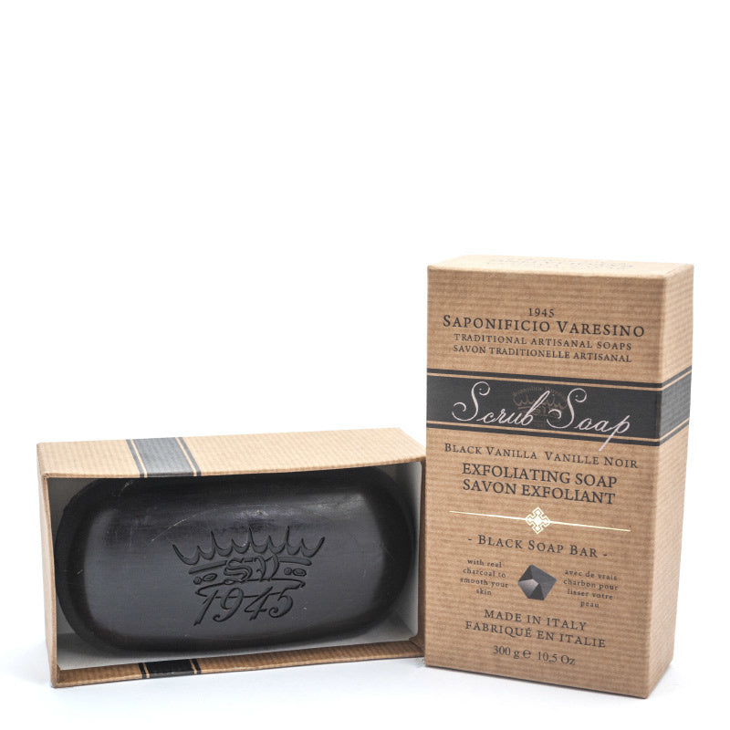 Savon Exfoliant Saponificio Varesino – Vanille Noire