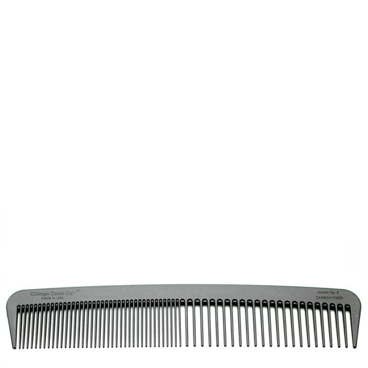 Chicago Comb Co. Peigne à Cheveux Modèle No. 6 – Fibre de Carbone