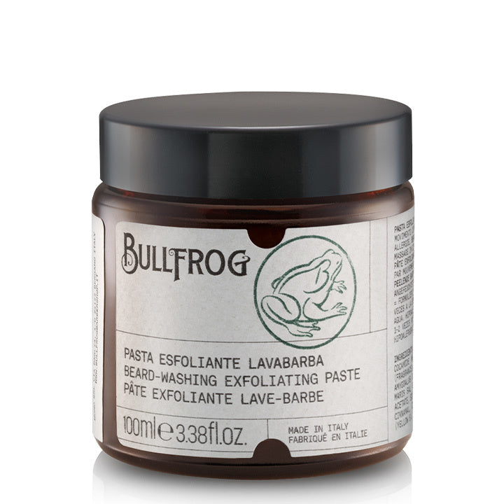 Pâte Exfoliante Lavante pour Barbe Bullfrog