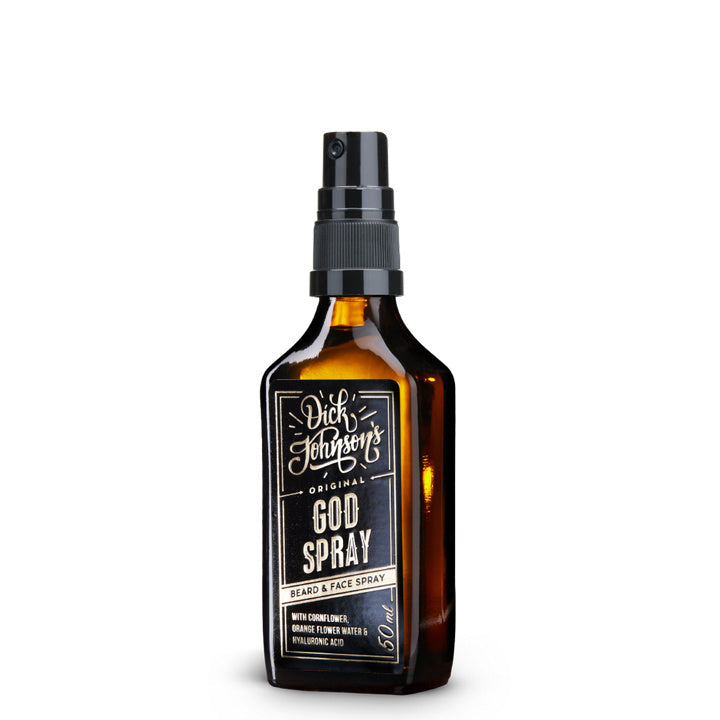 Dick Johnson God Spray – Spray pour Barbe & Visage