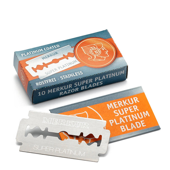 Lames à double tranchant Merkur Super Platinum