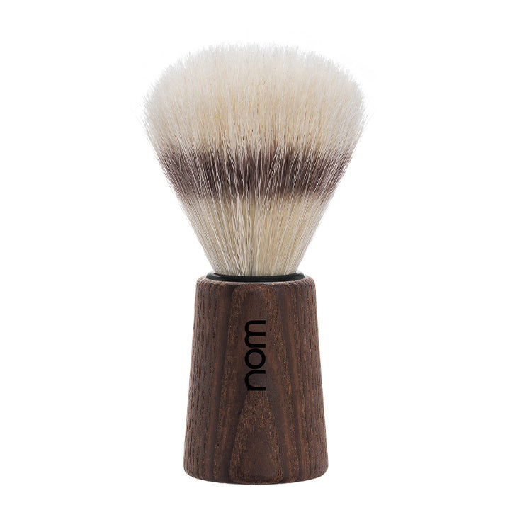 NOM Shaving Brush Theo – Dark Ash – Pure Bristle